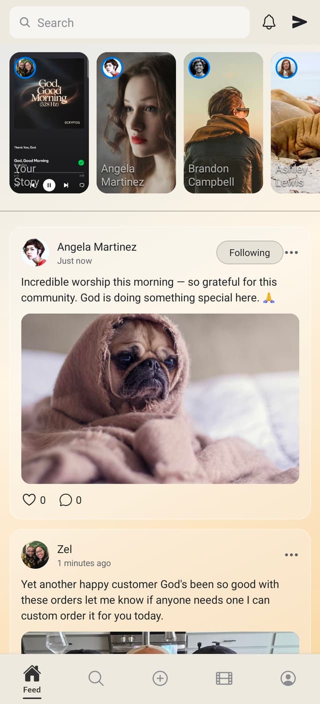Shepard community feed